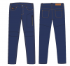 JEANSY MOTOCYKLOWE REBELHORN RAGE 2 TAPERED FIT WASHED BLUE 30/34
